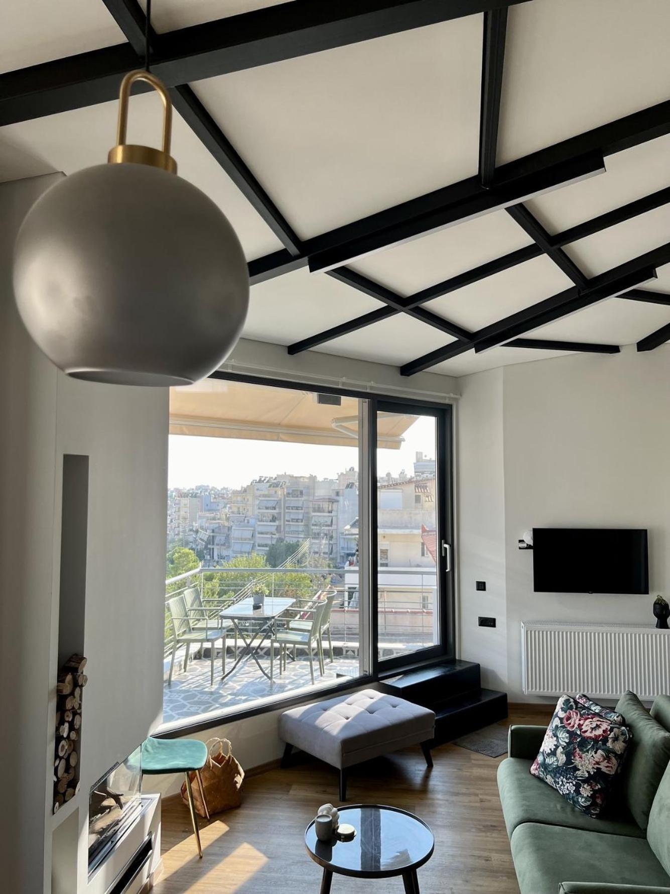 Sky Apartment Athènes Extérieur photo